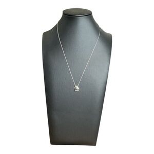 Tiffany & Co. Silver Heart Pendant Necklace